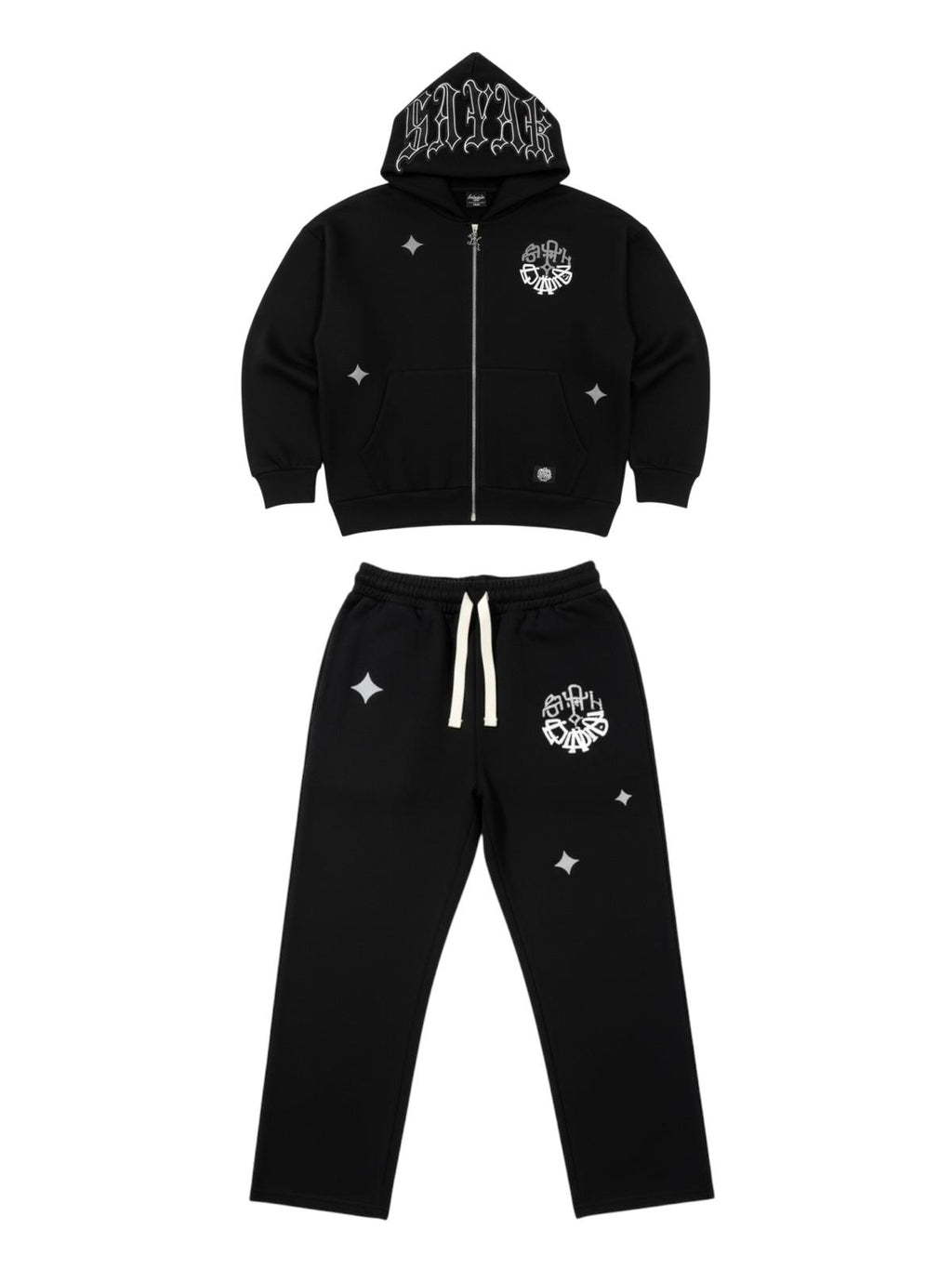 The 'Calcana' Set Black